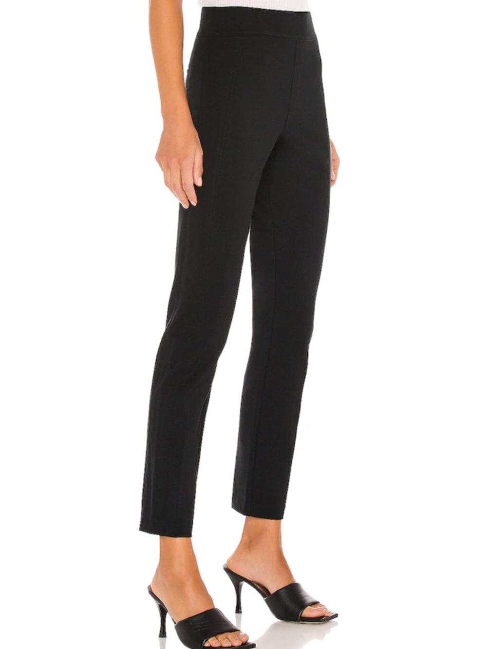 SPANX SPANXsmooth™ PerfectFit Ponte Slim Straight Pant in Black Women’s Medium - Picture 2 of 8